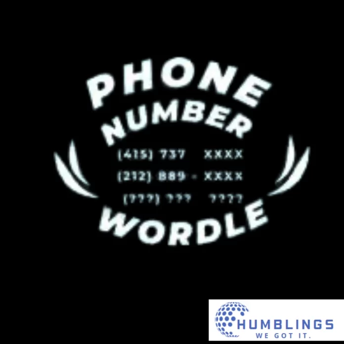 Phone Number Wordle